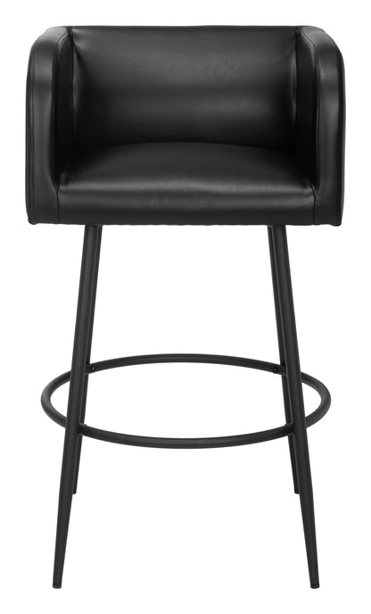 Tabouret de bar Horbat (lot de 2) noir
