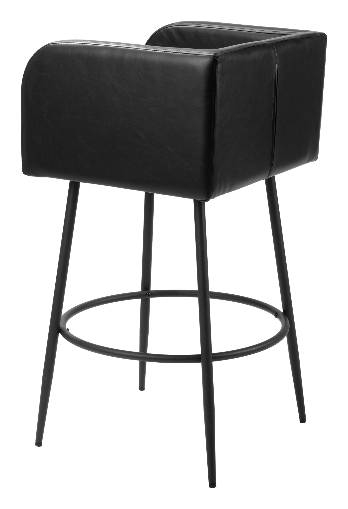 Tabouret de bar Horbat (lot de 2) noir