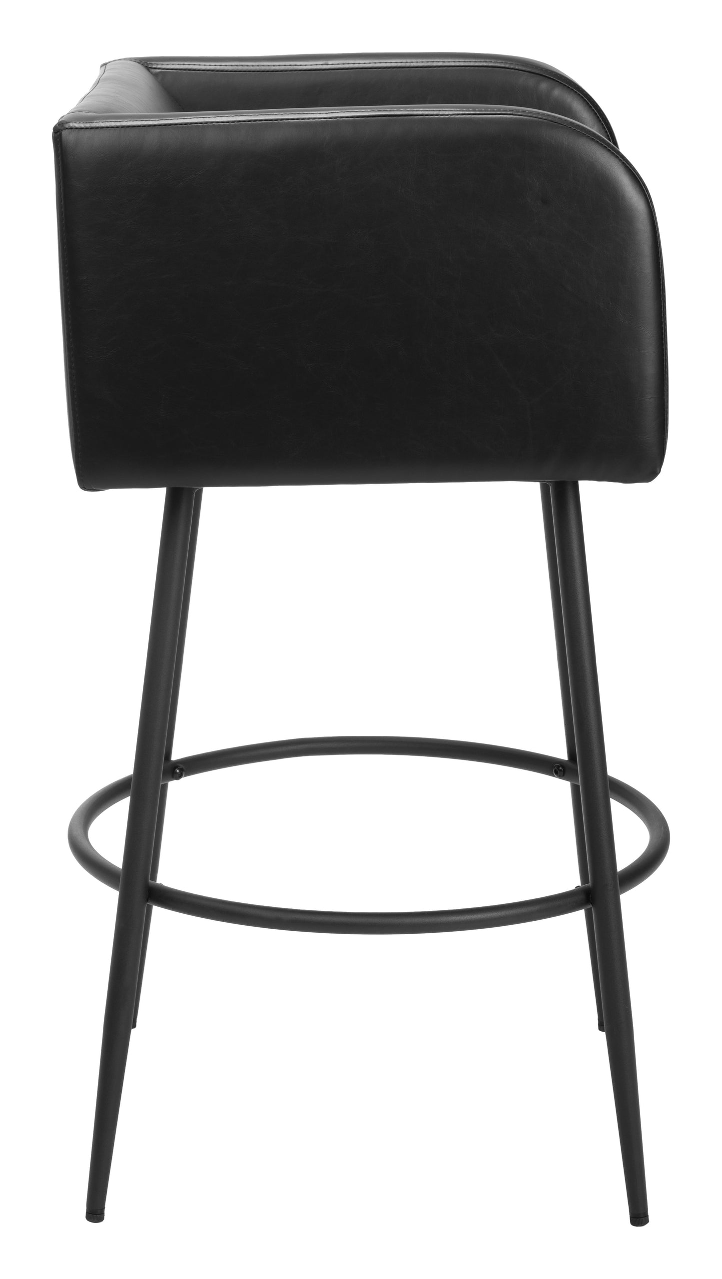 Tabouret de bar Horbat (lot de 2) noir