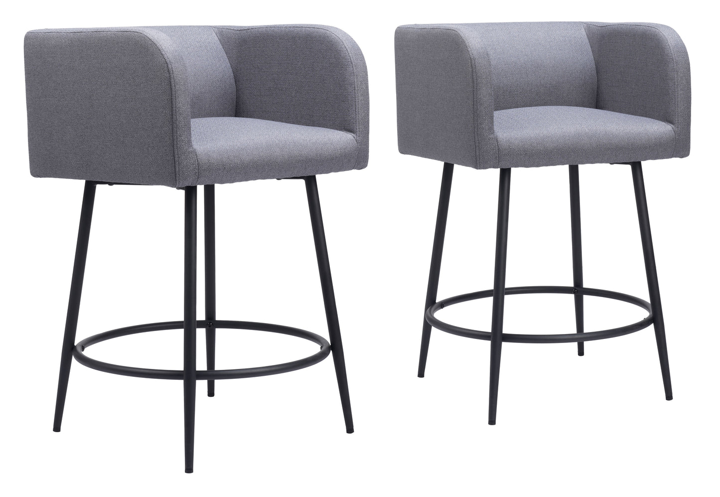 Counter Stool (Set of 2) Gray - Premium Quality & Stylish Design for Your Home