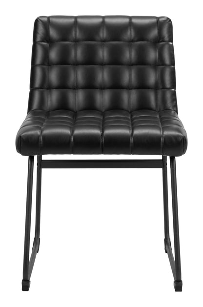 Dining Chair (Set of 2) Black - Modern & Ergonomic Seating for Home & Office