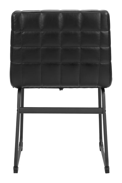 Dining Chair (Set of 2) Black - Modern & Ergonomic Seating for Home & Office