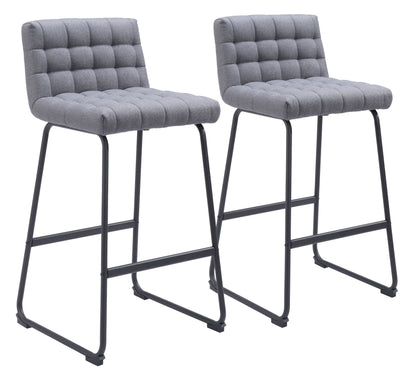 Barstool (Set of 2) Gray - Premium Quality & Stylish Design for Your Home