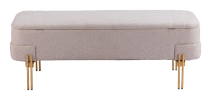 Storage Bench Oatmeal Beige - Premium Quality & Stylish Design for Your Home