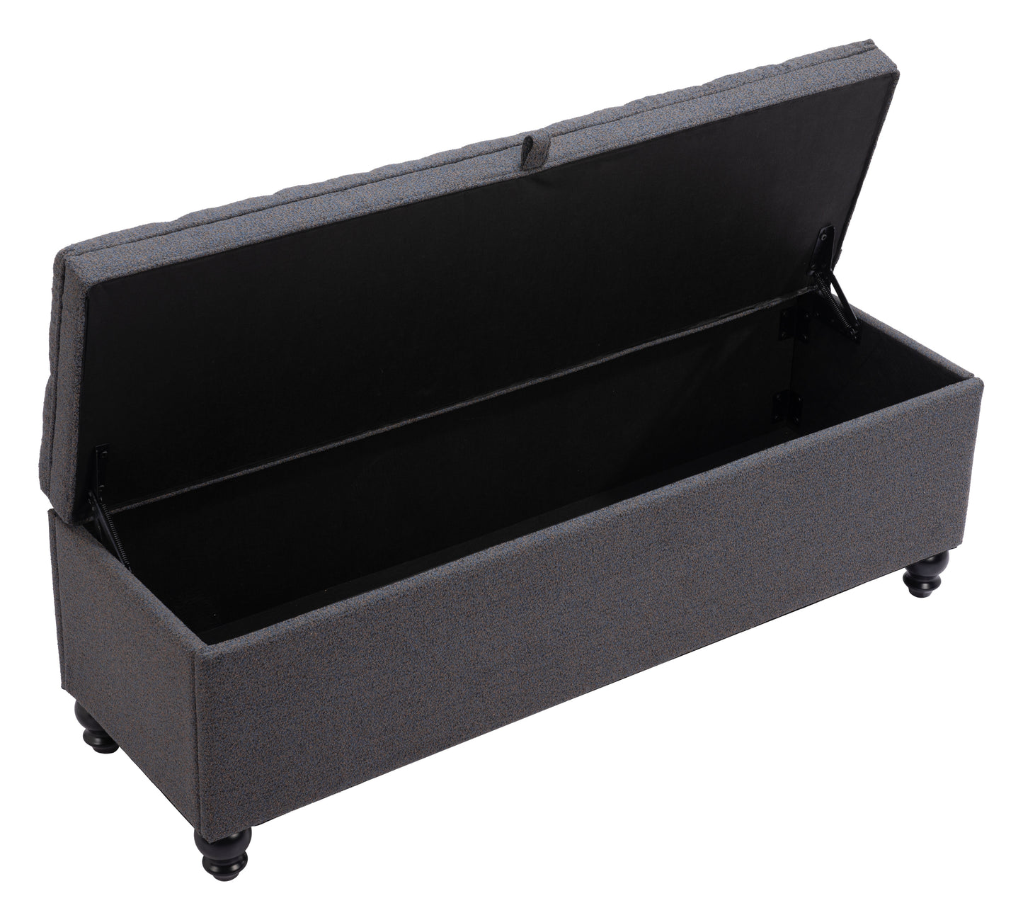 Banc de rangement Halifax gris gravier