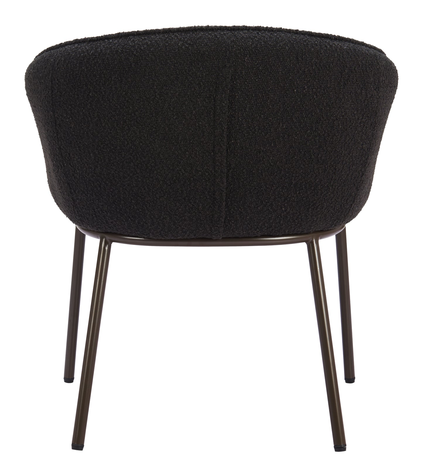 Chaise de salle à manger Essen noire et bronze