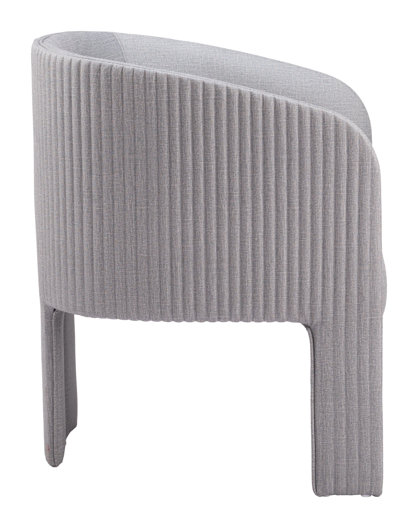 Fauteuil d'appoint Hull gris ardoise