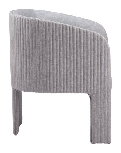 Fauteuil d'appoint Hull gris ardoise