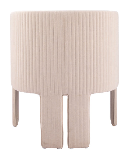 Accent Chair Beige - Modern & Ergonomic Seating for Home & Office