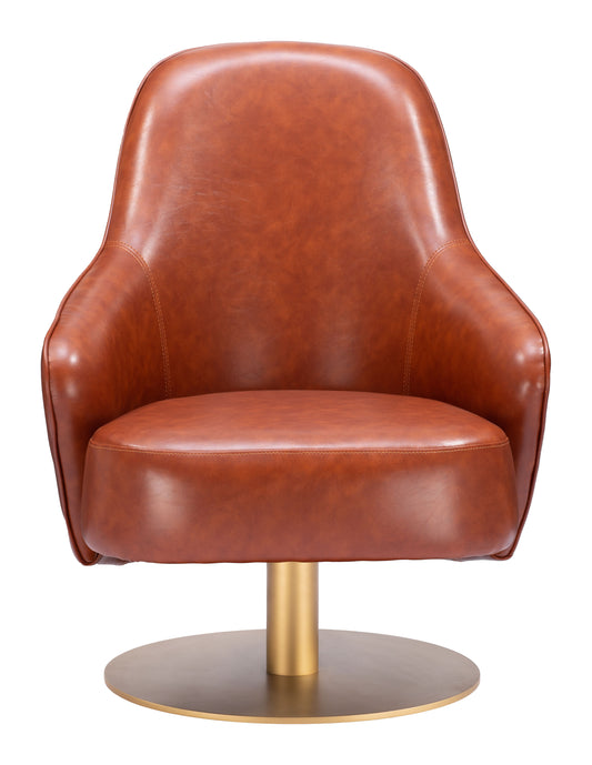 Accent Chair Brown - Modern & Ergonomic Seating for Home & Office