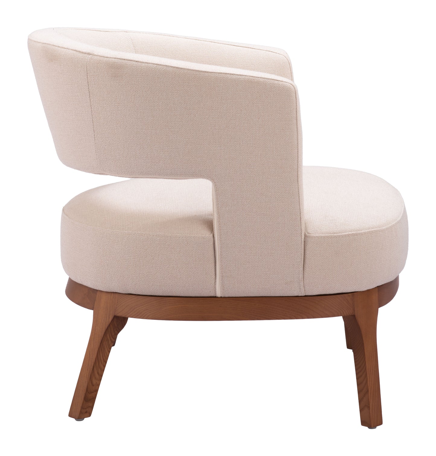Accent Chair Beige - Modern & Ergonomic Seating for Home & Office