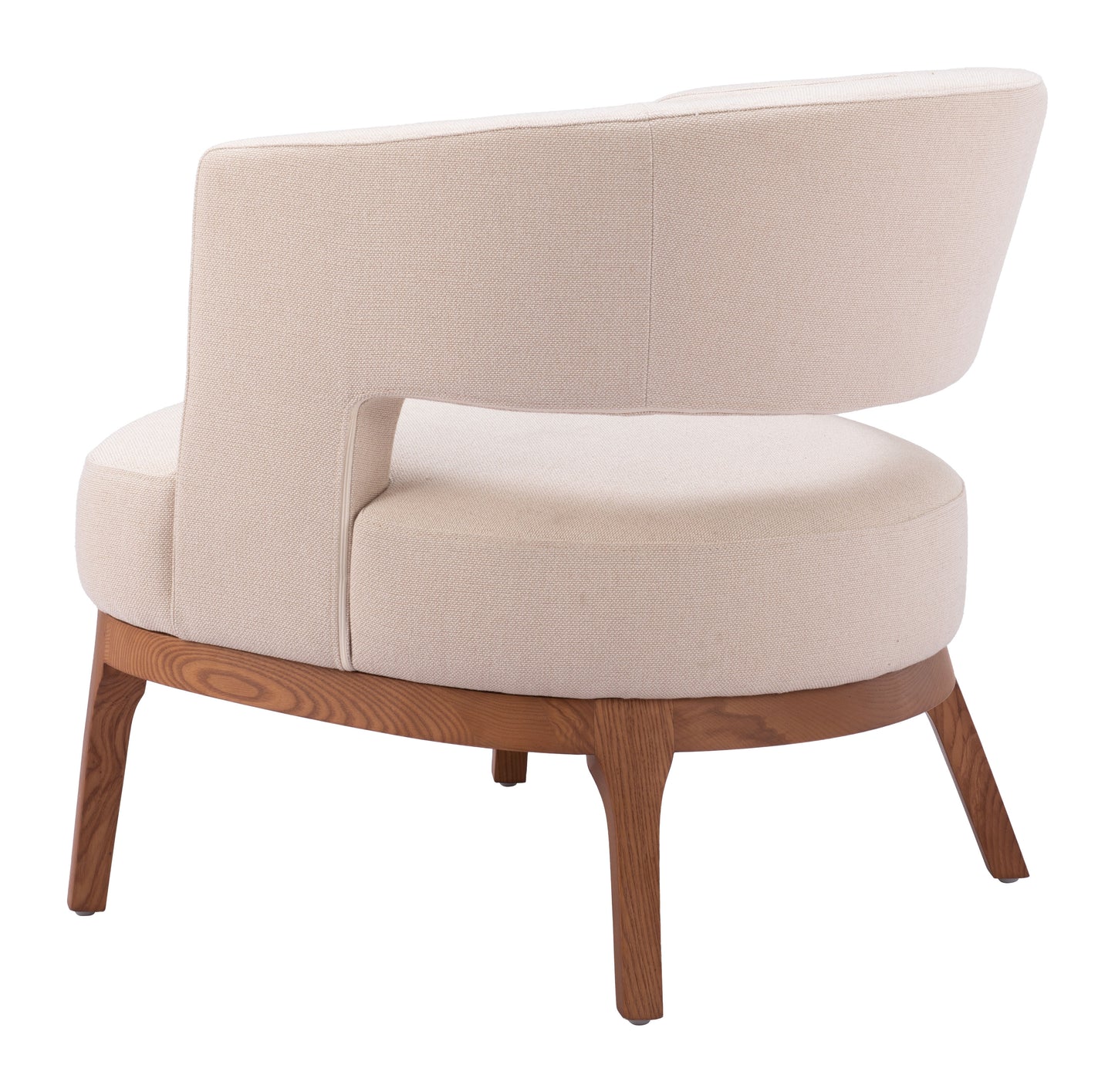 Accent Chair Beige - Modern & Ergonomic Seating for Home & Office