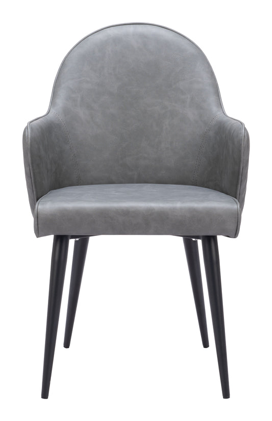 Dining Chair Gray - Modern & Ergonomic Seating for Home & Office