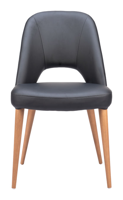 Dining Chair (Set of 2) Black - Modern & Ergonomic Seating for Home & Office
