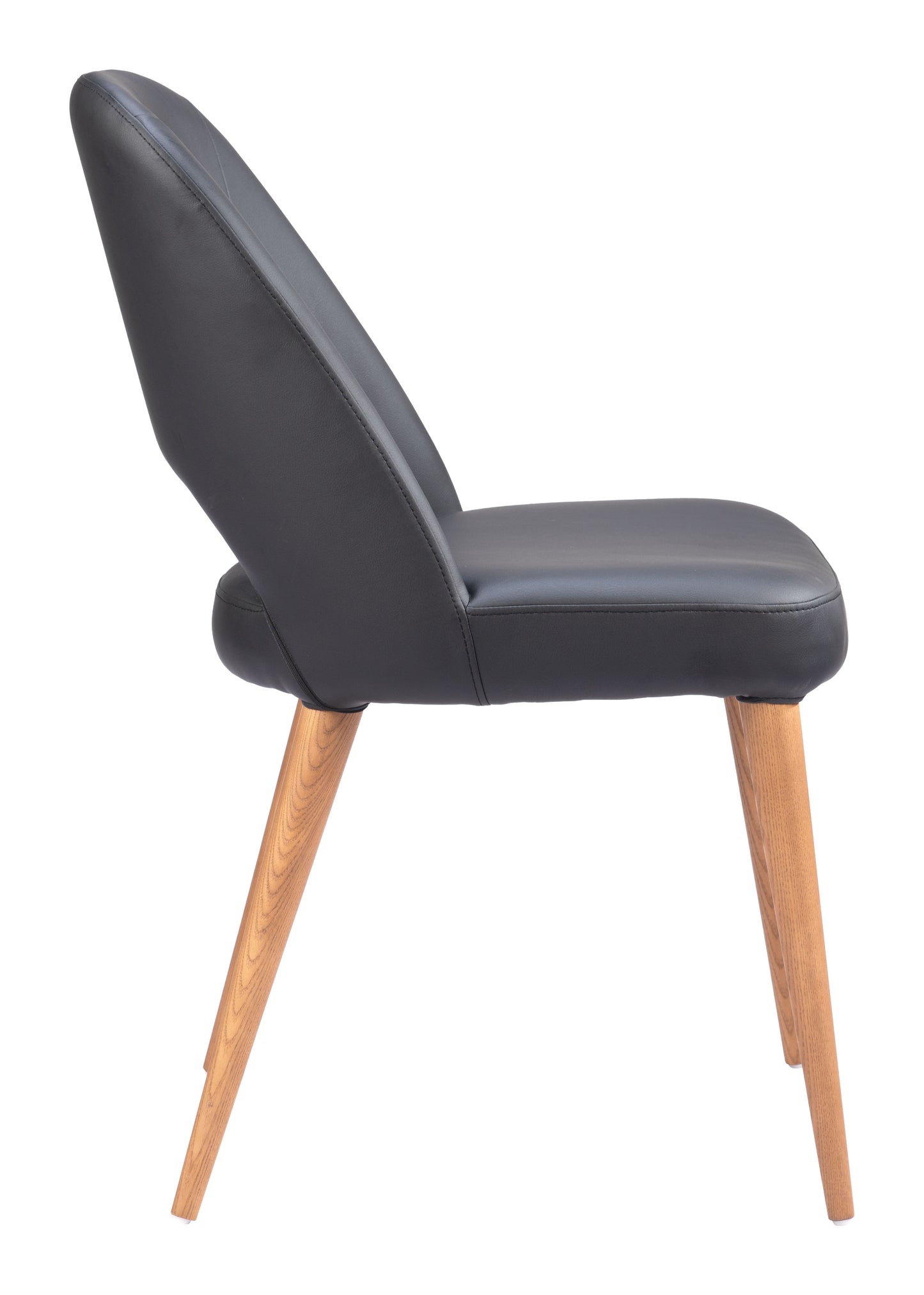 Dining Chair (Set of 2) Black - Modern & Ergonomic Seating for Home & Office