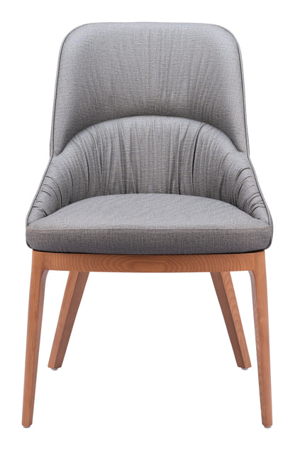 Dining Chair (Set of 2) Slate Gray - Modern & Ergonomic Seating for Home & Office