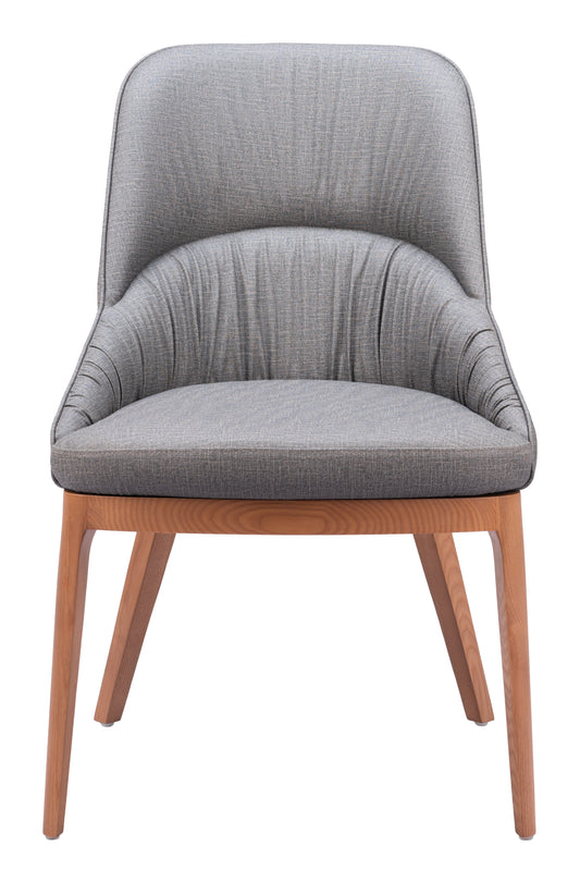 Dining Chair (Set of 2) Slate Gray - Modern & Ergonomic Seating for Home & Office