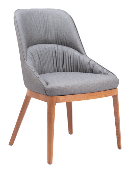 Dining Chair (Set of 2) Slate Gray - Modern & Ergonomic Seating for Home & Office