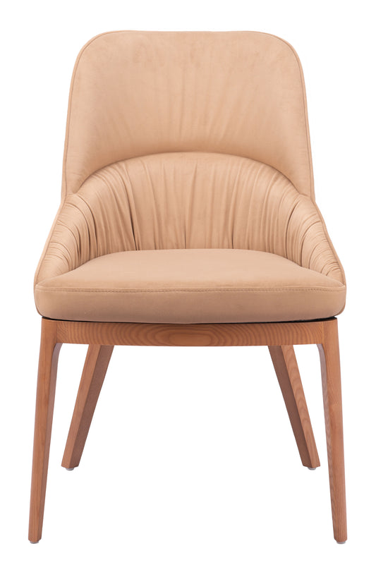 Dining Chair (Set of 2) Tan - Modern & Ergonomic Seating for Home & Office