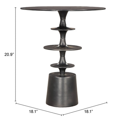 Side Table Black - Elegant & Durable Dining Table for Stylish Spaces