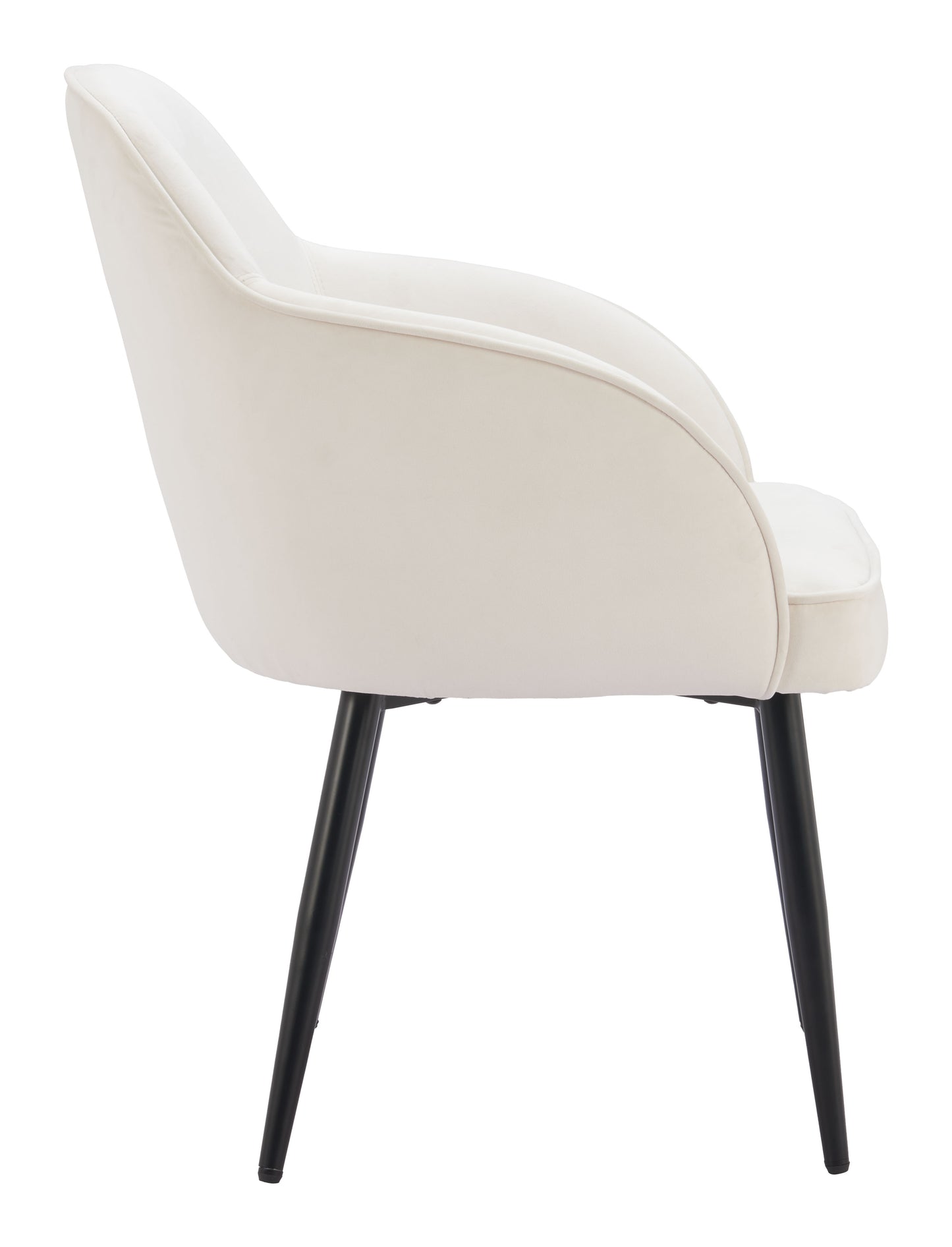 Dining Chair (Set of 2) Ivory - Modern & Ergonomic Seating for Home & Office