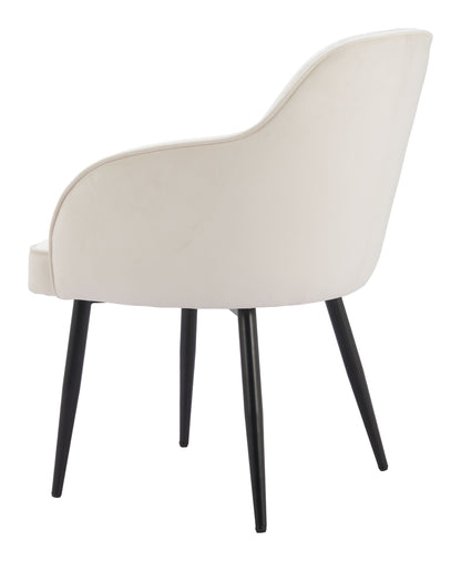 Dining Chair (Set of 2) Ivory - Modern & Ergonomic Seating for Home & Office