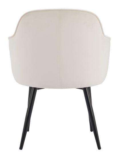 Dining Chair (Set of 2) Ivory - Modern & Ergonomic Seating for Home & Office
