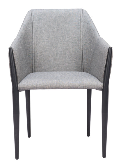 Dining Chair (Set of 2) Slate Gray - Modern & Ergonomic Seating for Home & Office