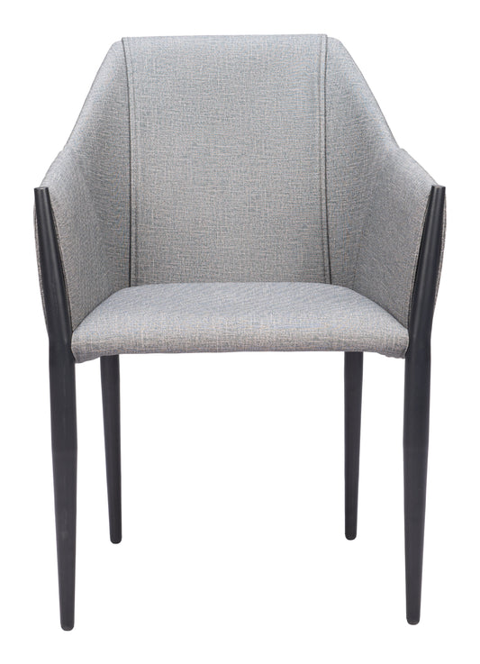 Dining Chair (Set of 2) Slate Gray - Modern & Ergonomic Seating for Home & Office