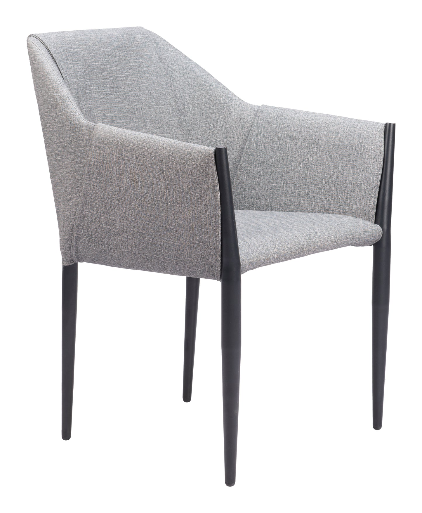 Dining Chair (Set of 2) Slate Gray - Modern & Ergonomic Seating for Home & Office