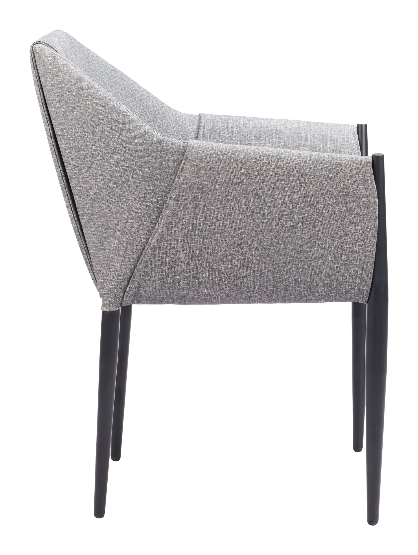 Dining Chair (Set of 2) Slate Gray - Modern & Ergonomic Seating for Home & Office