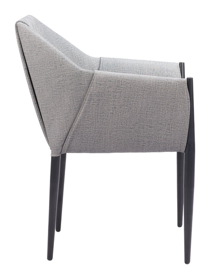 Dining Chair (Set of 2) Slate Gray - Modern & Ergonomic Seating for Home & Office