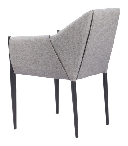 Dining Chair (Set of 2) Slate Gray - Modern & Ergonomic Seating for Home & Office