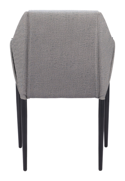 Dining Chair (Set of 2) Slate Gray - Modern & Ergonomic Seating for Home & Office