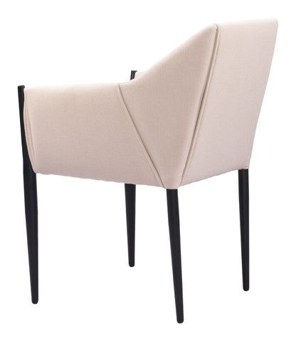 Dining Chair (Set of 2) Beige - Modern & Ergonomic Seating for Home & Office