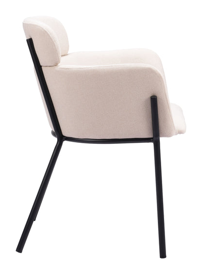 Dining Chair (Set of 2) Beige - Modern & Ergonomic Seating for Home & Office
