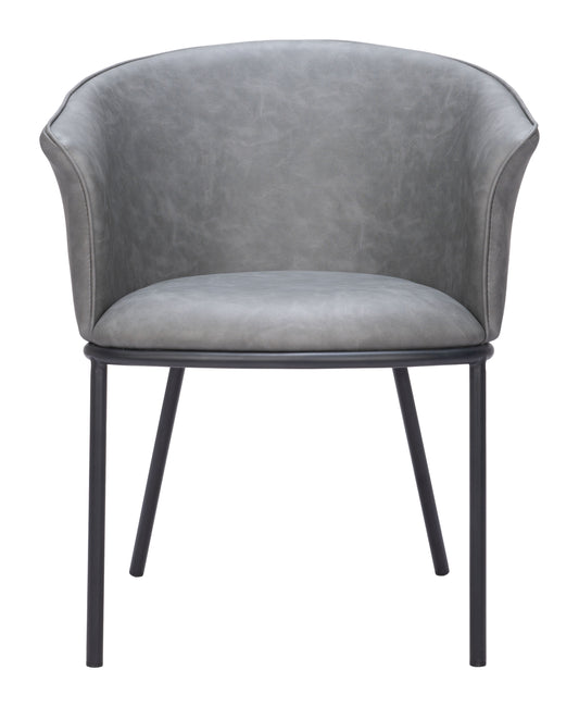 Dining Chair Gray - Modern & Ergonomic Seating for Home & Office