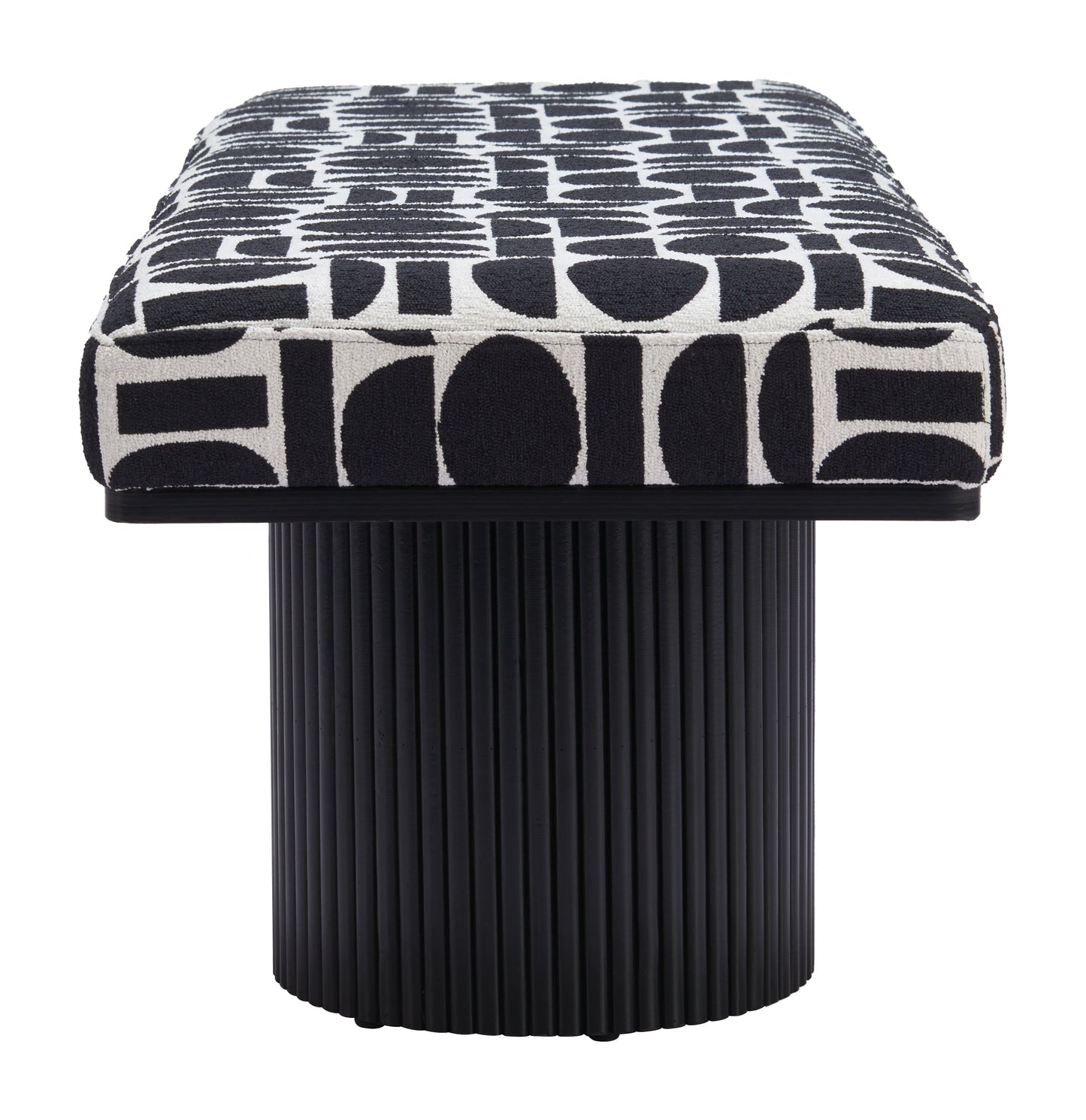 Banc Botoia Noir et Blanc