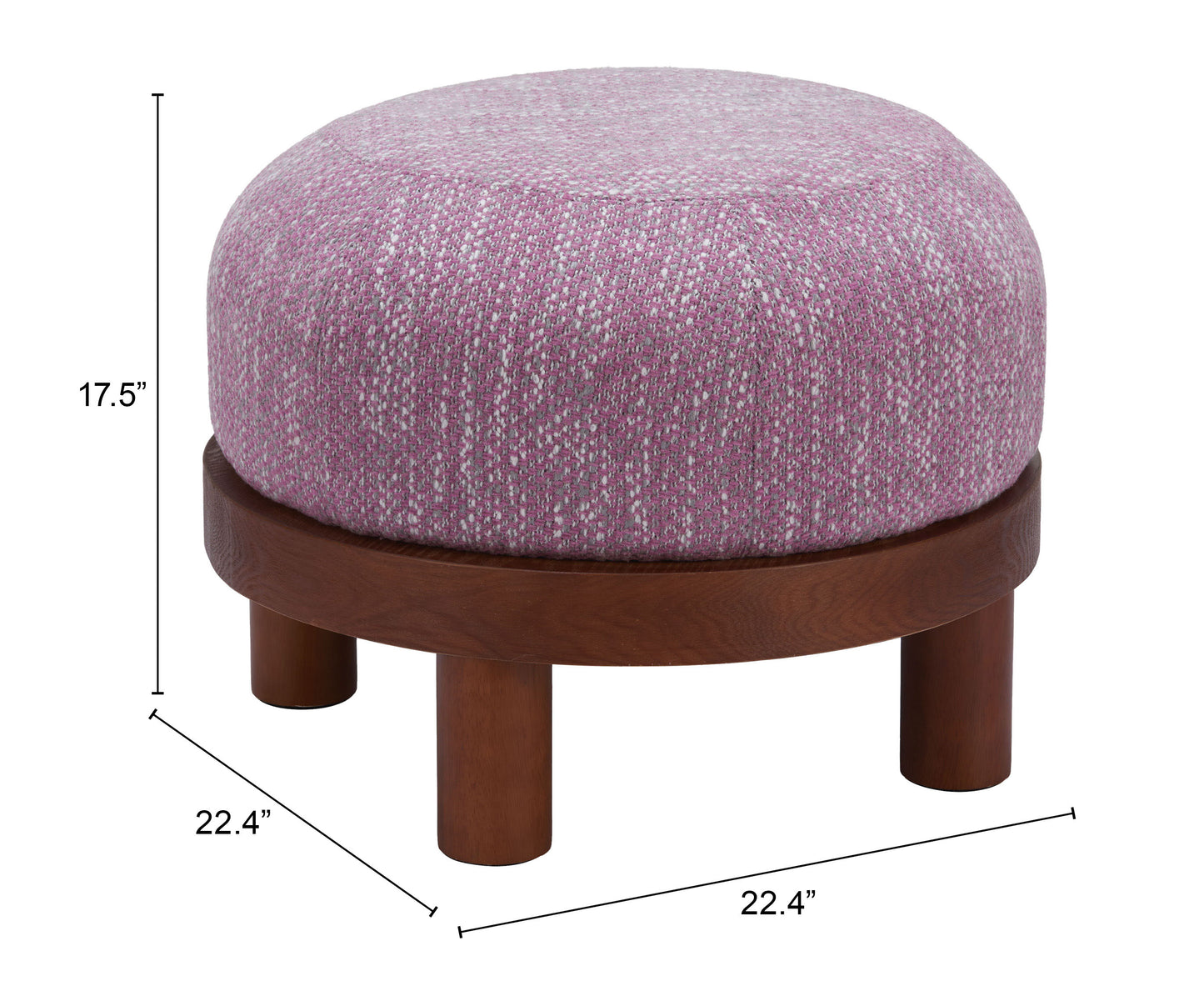 Ottoman Wisteria Purple - Premium Quality & Stylish Design for Your Home
