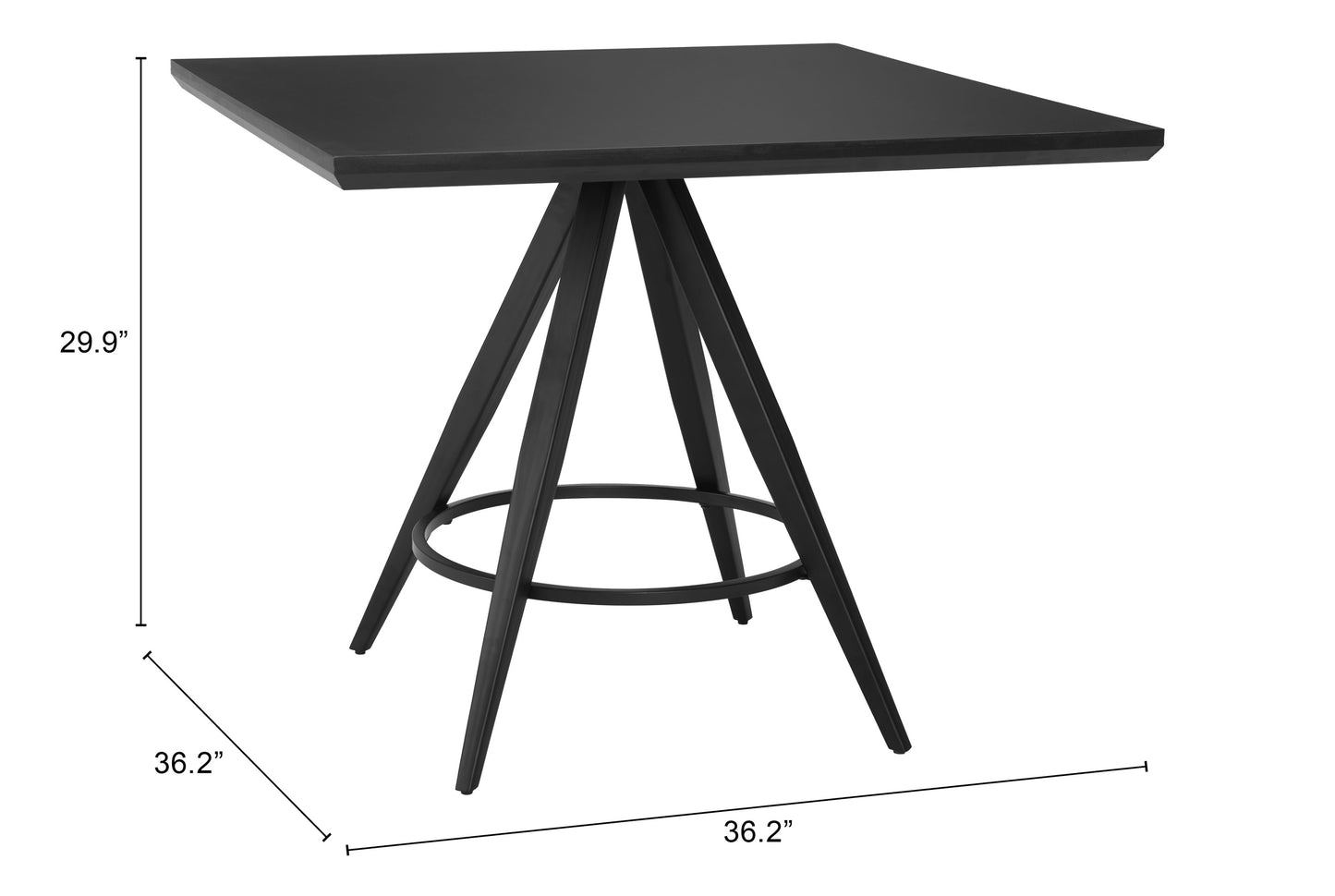 Dining Table Black - Elegant & Durable Dining Table for Stylish Spaces