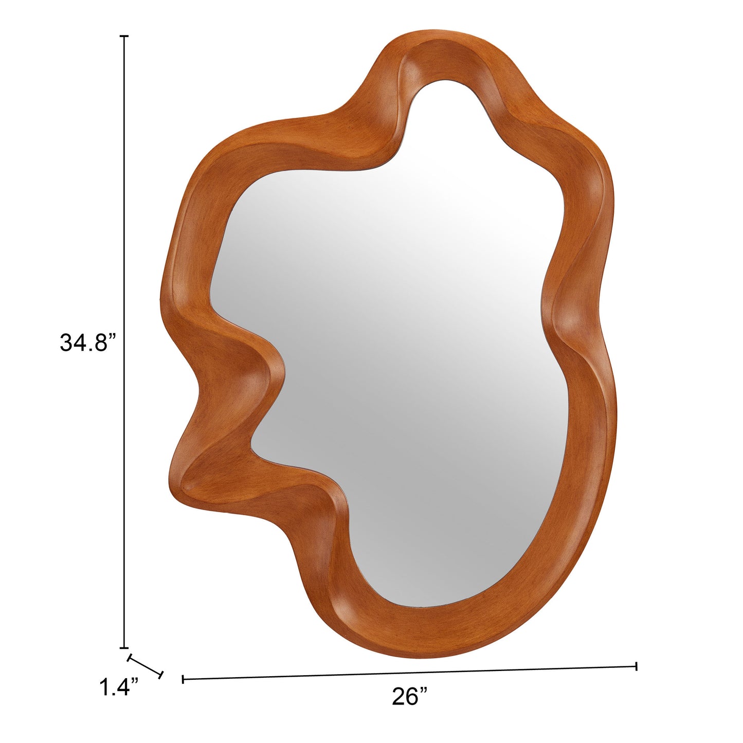 Foz Miroir Marron