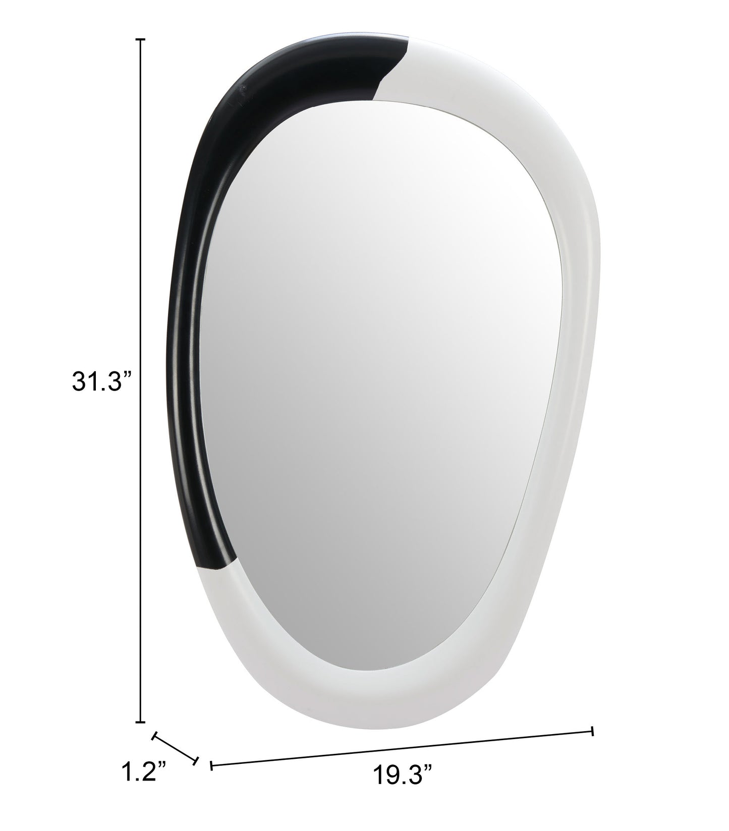 Mirror White & Black - Premium Quality & Stylish Design for Your Home