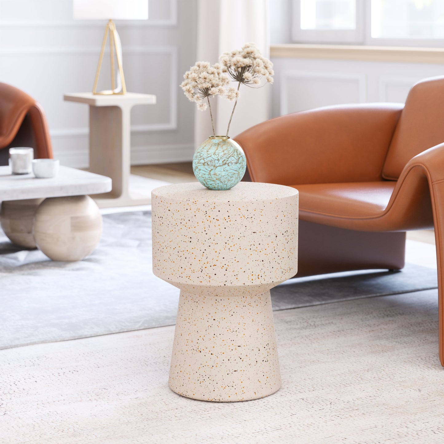 Table d'appoint Masko beige