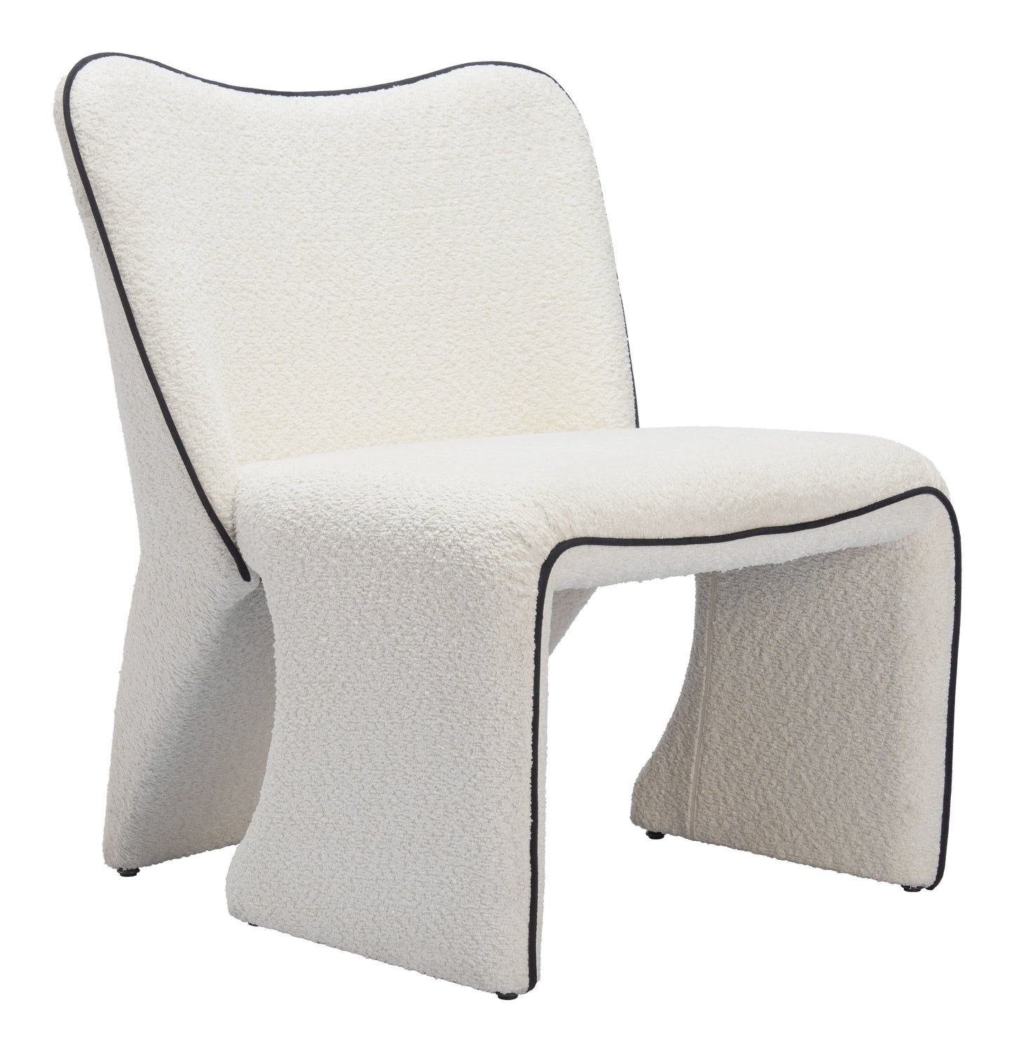 Accent Chair Ivory - Modern & Ergonomic Seating for Home & Office