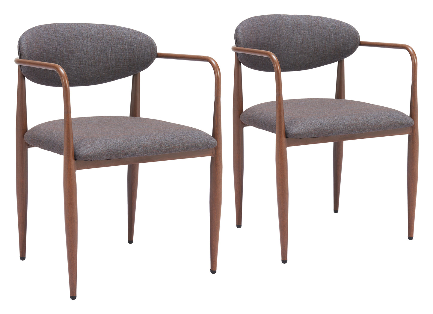 Dining Chair (Set of 2) Truffle Gray - Modern & Ergonomic Seating for Home & Office