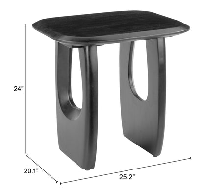 Accent Table Black - Elegant & Durable Dining Table for Stylish Spaces