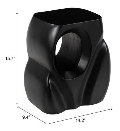 Table d'appoint Trung noire