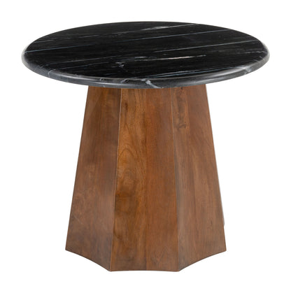 Accent Table Black & Brown - Elegant & Durable Dining Table for Stylish Spaces
