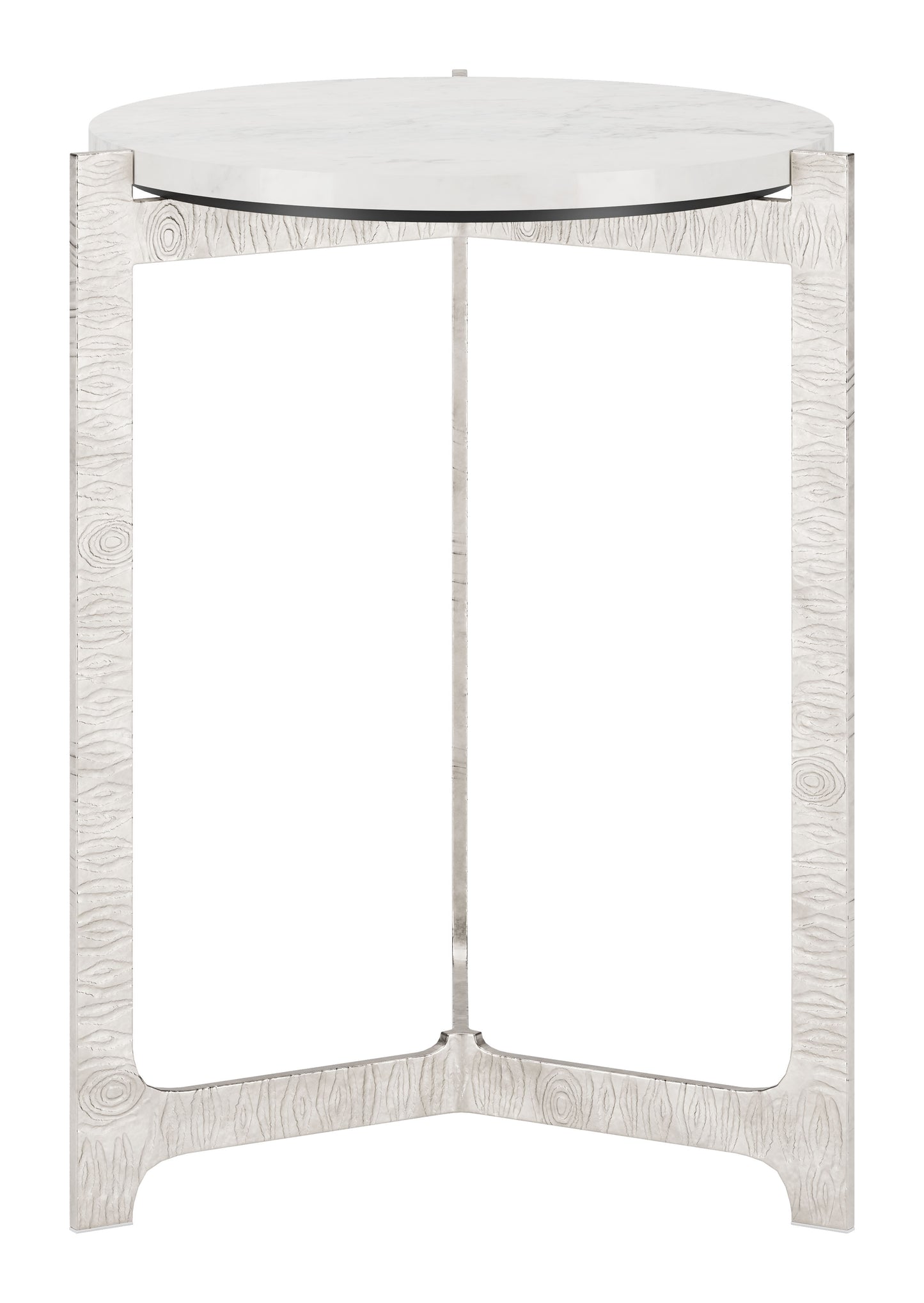 Side Table White & Silver - Elegant & Durable Dining Table for Stylish Spaces