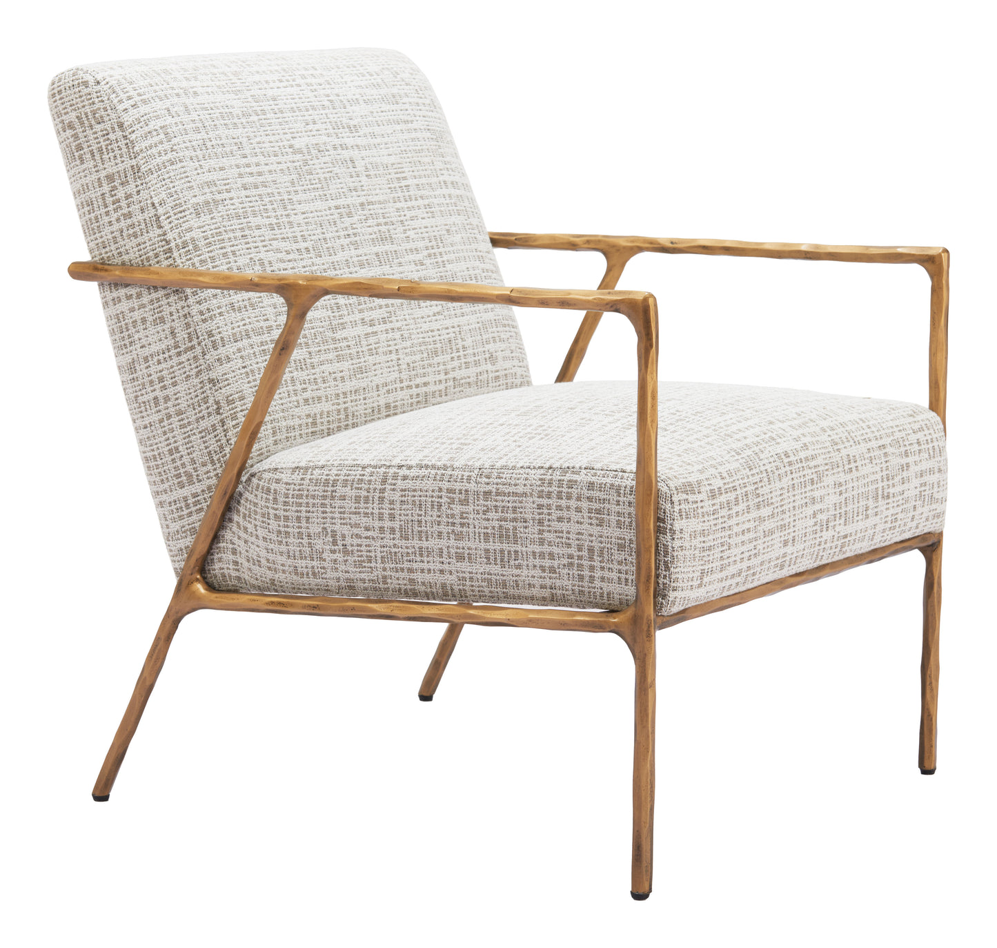 Fauteuil d'appoint Norrebro beige givré